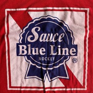 Men’s Medium Sauce Hockey T-Shirt